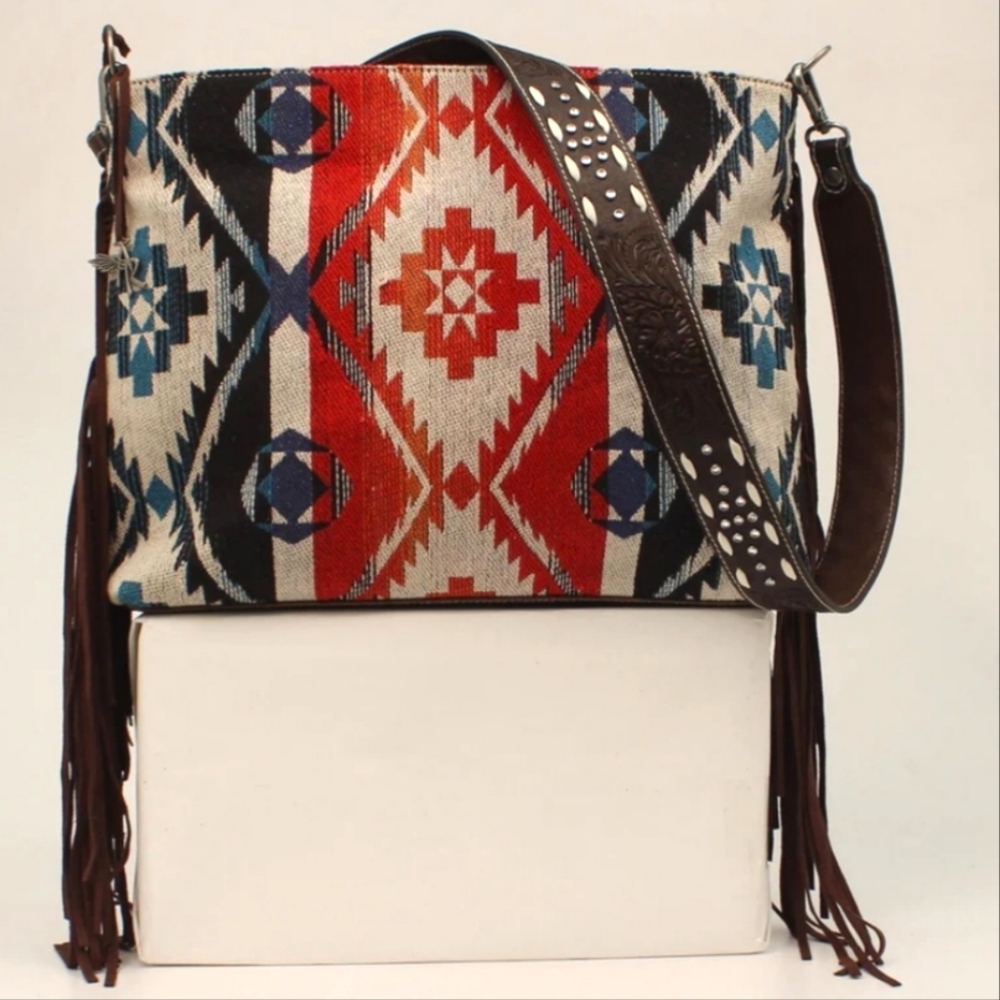 - - Angel Ranch Fringe Purse